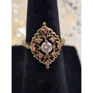 Size 4¼ Marked 925 Rosalie Antique Style Ring